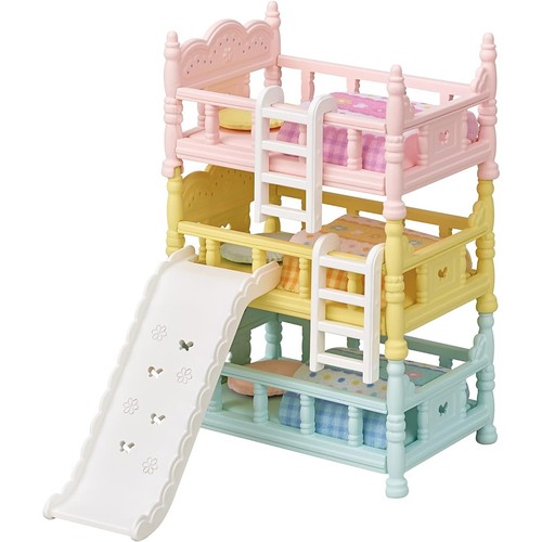 Sylvanian families triple bunk - families,