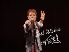 Cliff Richard Signed Autograph 6X4 PHOTO Pre Print Music
