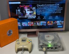 Sega Dreamcast HDMI Mod, GDEMU, Battery Mod, 256gb SD card, Led Mod, VMU & Shell