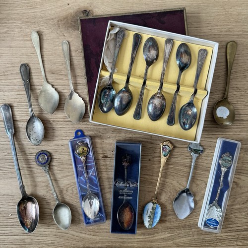Collector spoons silver plated - spoons,