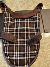 Huntley Tartan Dog Coat Quilted Wax Coat Shower Proof