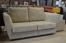 2 Seater Sofa Oatmeal Chenille Fabric Luxury Medium Couch Bramhall Soulful Match