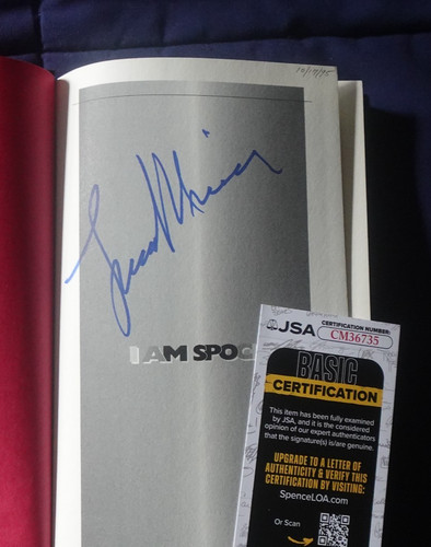 Leonard nimoy autographed - nimoy,