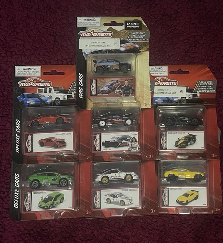 Majorette deluxe wrc cars - &,