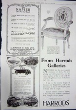 Old Vintage Print 1923