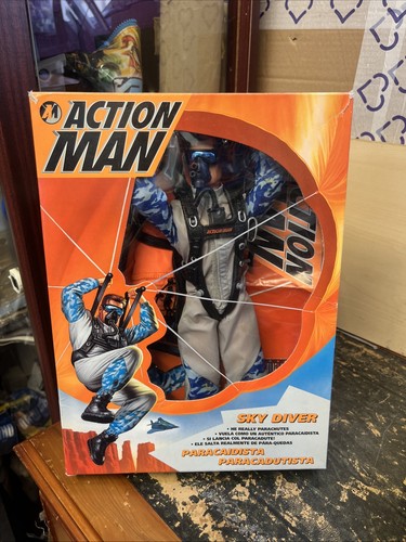 Action man sky diver - action,