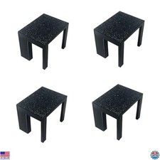 4-Pack Black Bookcase