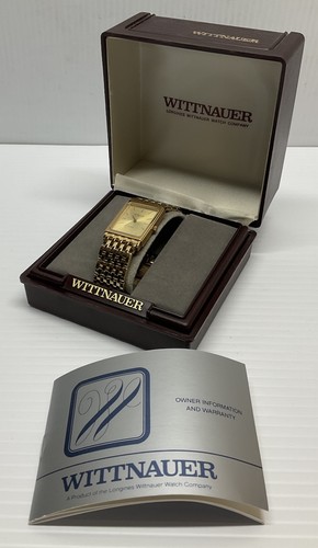 Wittnauer qwr gold tone - qwr,