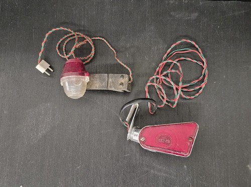 Vintage parking lights classic - vintage,