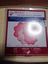 SPELLBINDERS Grand Templates Nestabilities Shapeabilities CUT EMBOSS STENCIL LF-