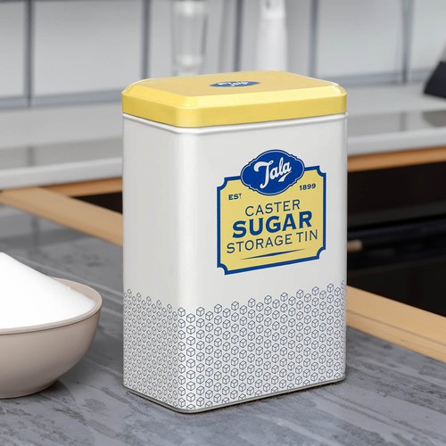 Caster sugar storage tin - storage,