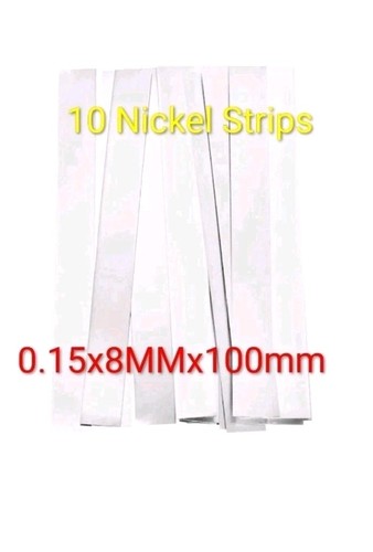 Nickel anode strips - nickel, (10)
