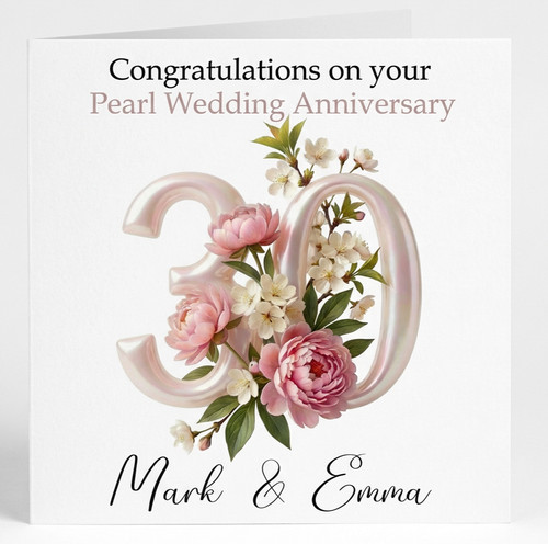 Personalised 30th wedding - personalised,