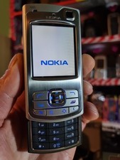 Rare Vintage Nokia N80 Silver Mobile Slider Phone Imaculate Condition (EE&Lica)