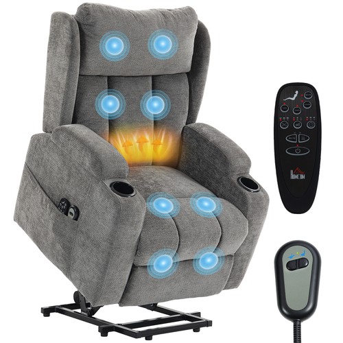 Homcom power recliner chair - recliner,