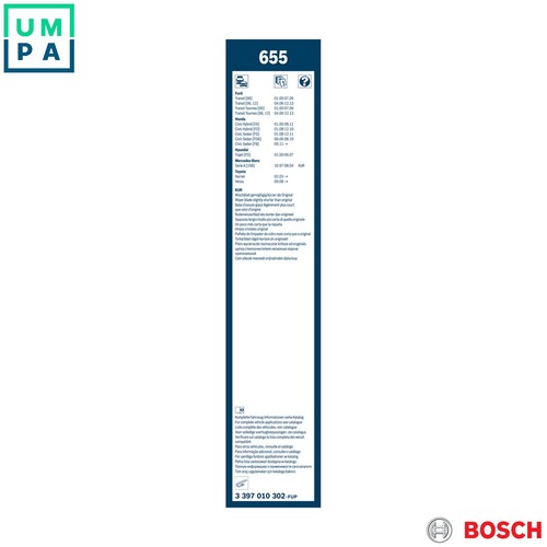 Wiper blade 397 - 302, for