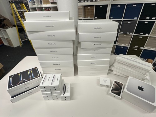 Apple empty box job - apple, lot
