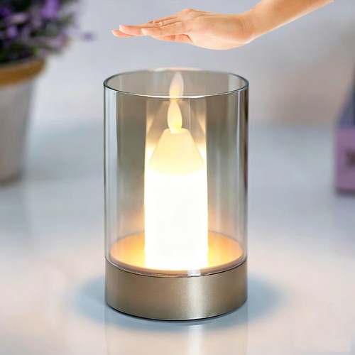 Led flameless candle night - led,