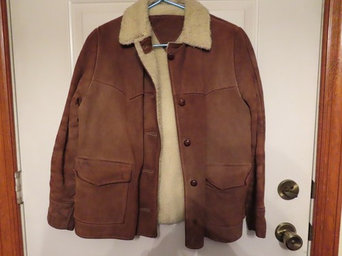 Vtg 1960s womens coat brown - vtg,