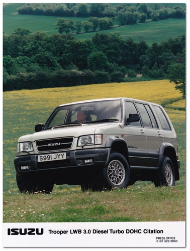 Isuzu trooper lwb - 3.0, diesel