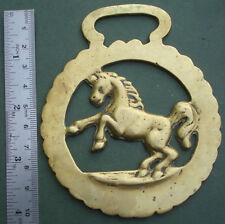 Cast Horse Brass: Rearing or Prancing Horse, Free P&P, 