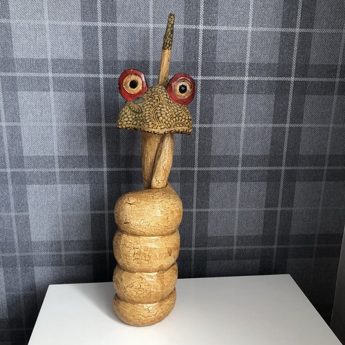 Snake figurine sculpture - snake,