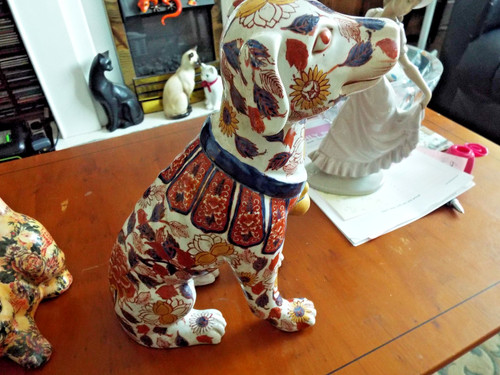 Large chinese imari porcelain - chinese,