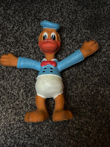 Vintage bendy toys donald - vintage, duck