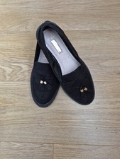 Black Primark Suede Shoe UK 5