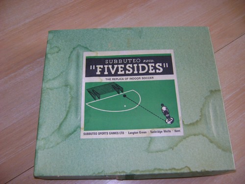 Subbuteo fivesides boxed - boxed, set-