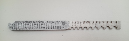 Vintage wire gauge - vintage,