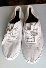 MENS LYLE & SCOTT WHITE CANVAS