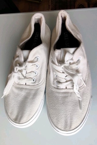 Mens lyle scott white - mens, canvas