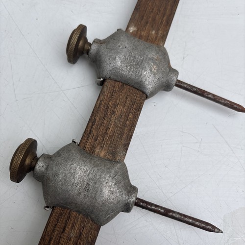 Vintage trammel points - 5”,