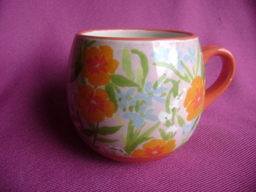 Anthropologie coffee tea mug - coffee,
