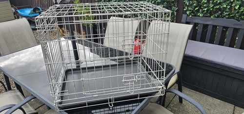 Foldable small dog cage puppy - dog,