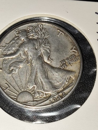 1942 usa half dollar - half,