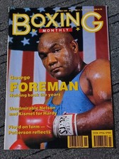 Boxing Monthly Magazine March 1990 George Foreman