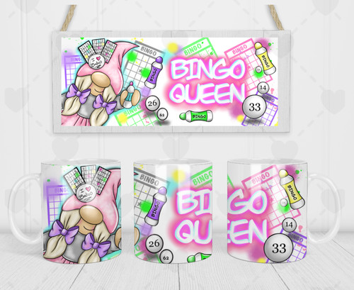 Bingo queen gnome - bingo,