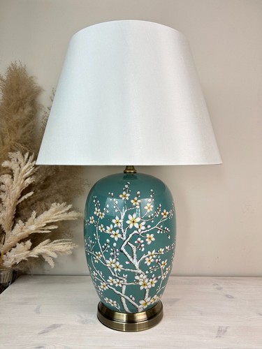 Off teal green blossom - £10,