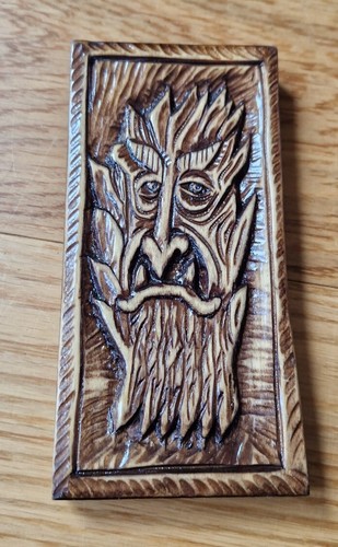 Green man hand - man, hand-made