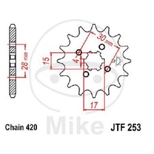 Pinion 16 Tooth Pitch 420 for