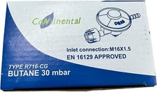 Camping Gaz Regulator 30MBar/8mm For BBQ/Camping Stoves, Fits 907/904/007