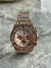 Quartz Wristwatch Women Gold