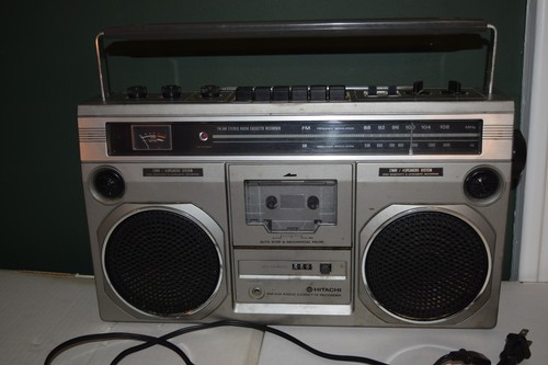 Vintage hitachi ghetto boom - vintage,