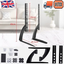Universal TV Stand Leg Base Table Top Pedestal Mount Bracket 14"-43" LCD LED