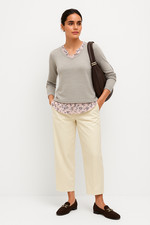 ex UK Brand Womens Mock Shirt Jumper Long Sleeve Top Ladies Sweatshirt Floral