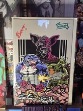 Twisted Turtles #1 | Contra Homage | Heavy Metal Exclusive | Double Signed | Coa