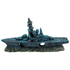 Aquarium Ornament Ship Air