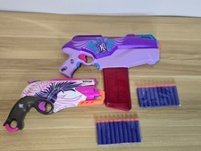 Nerf gun Rebelle Bundle Sweet Revenge pistol + Rapid Red Auto Rifle + Bullets